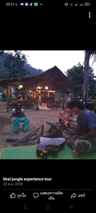 Khai Jungle Experience Camp & Tour Apartment Khao Sok National Park Екстериор снимка